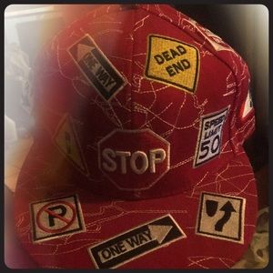 City Hunter Authentic Headware Traffic Sign Cap